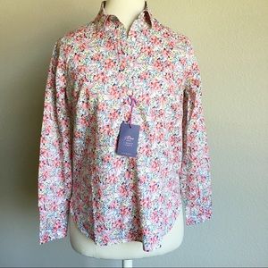 J. Crew Classic Shirt in Liberty Swirling Petals